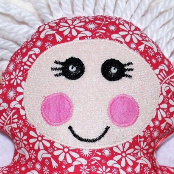 Oh So Huggable! FLOWER FAIRY, Silly Fabric Doll fo - Picture 3 of 3